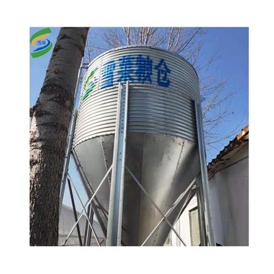 качество  Storage silos galvanized feed silos or feed tower for pig farm project завод